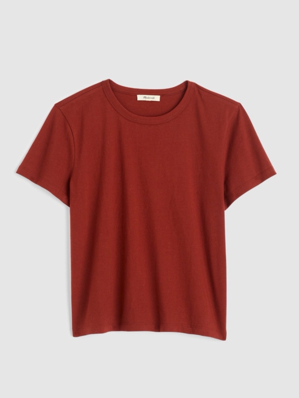 Madewell Perfect Crewneck Tee 100% Cotton